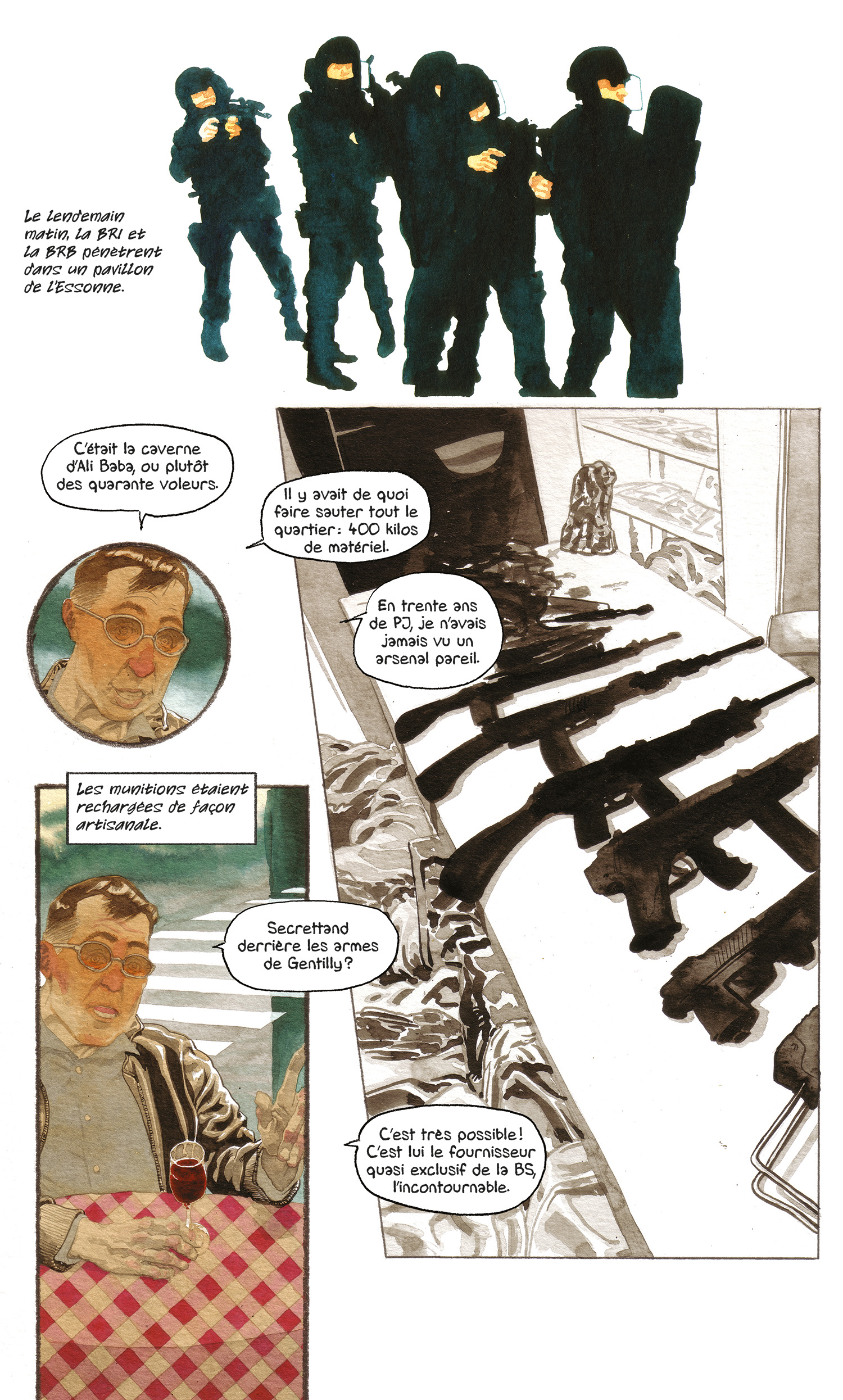 planche de bande dessin&eacute;e