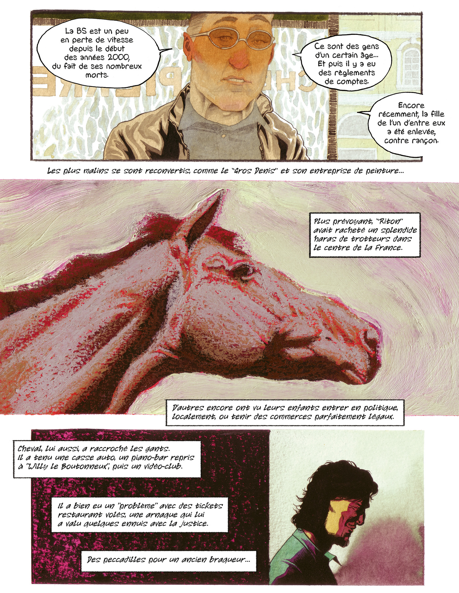 planche de bande dessin&eacute;e