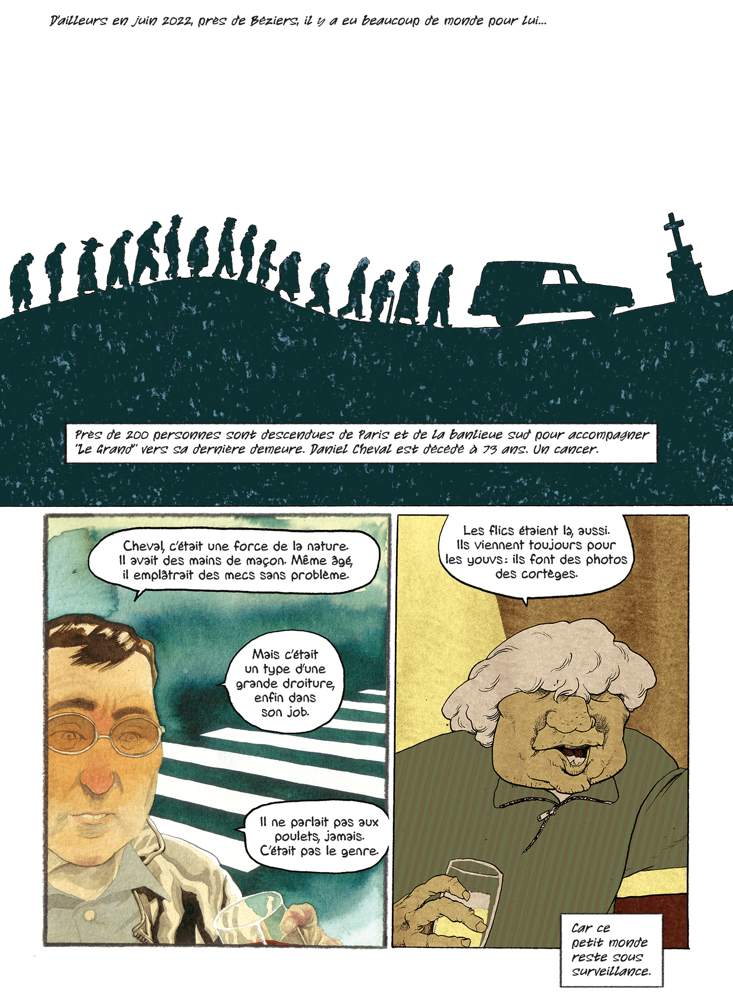 planche de bande dessin&eacute;e