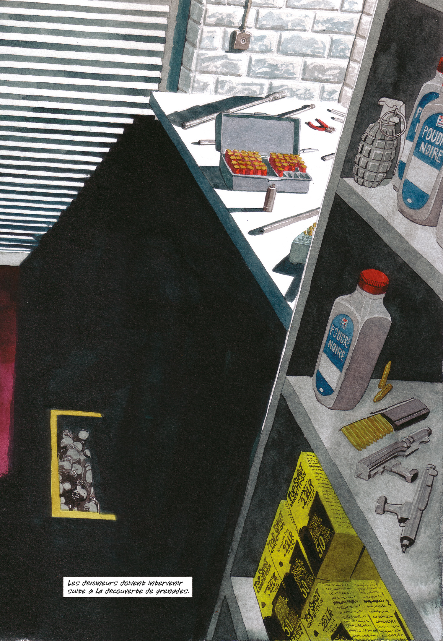 planche de bande dessin&eacute;e