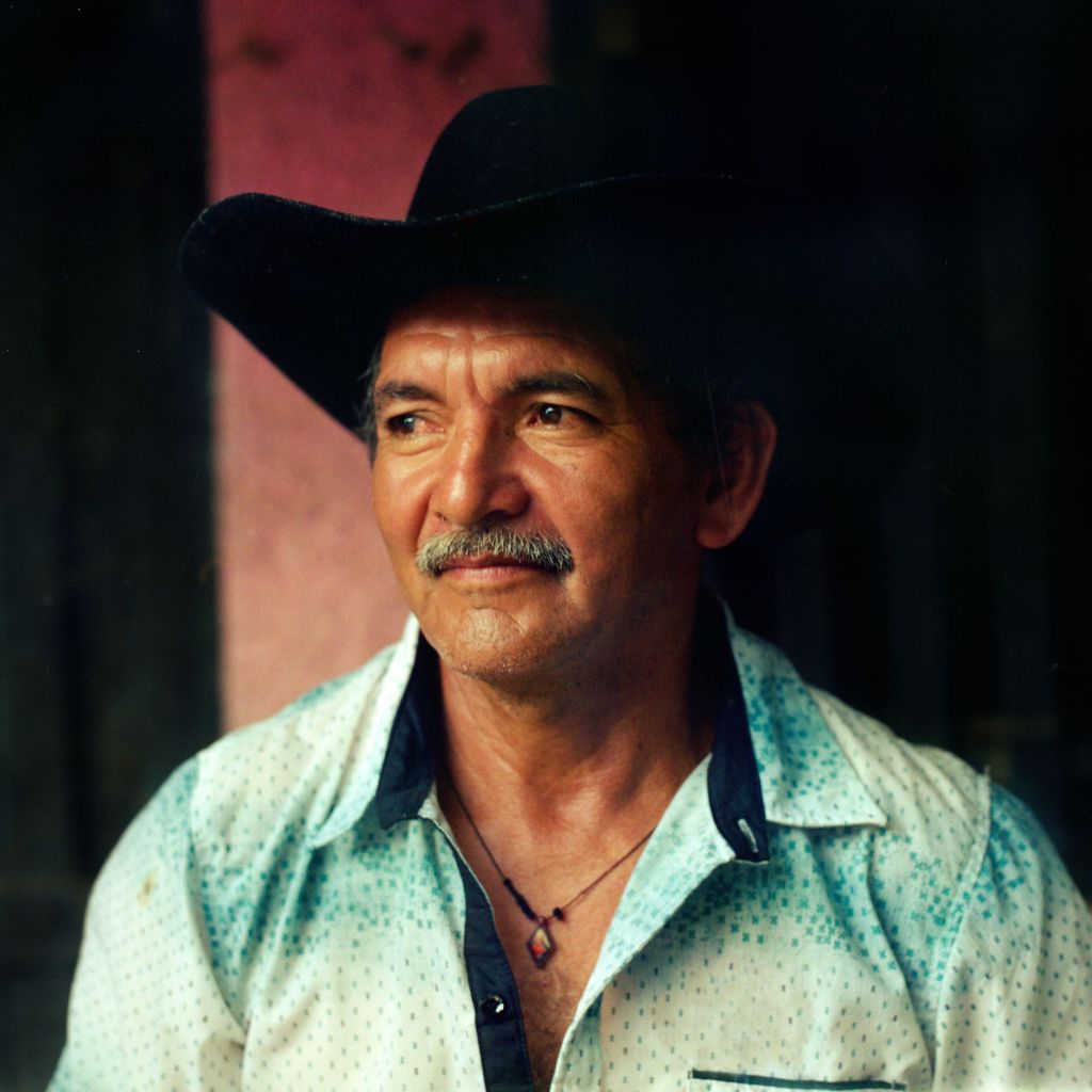 Un des doyens du village de Barranco Minas, en Colombie.