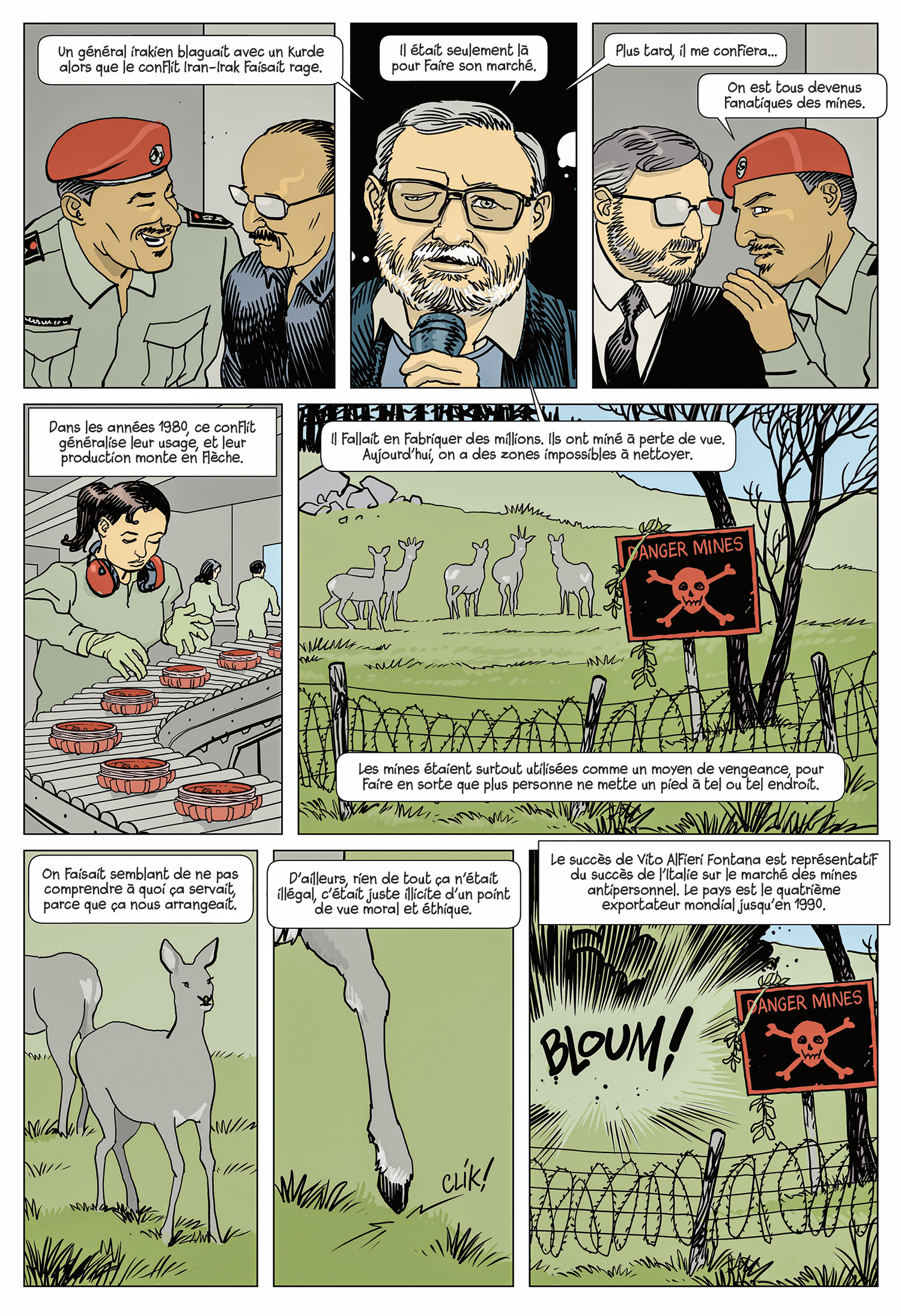 planche de la BD &ldquo;D&eacute;minage personnel&rdquo;