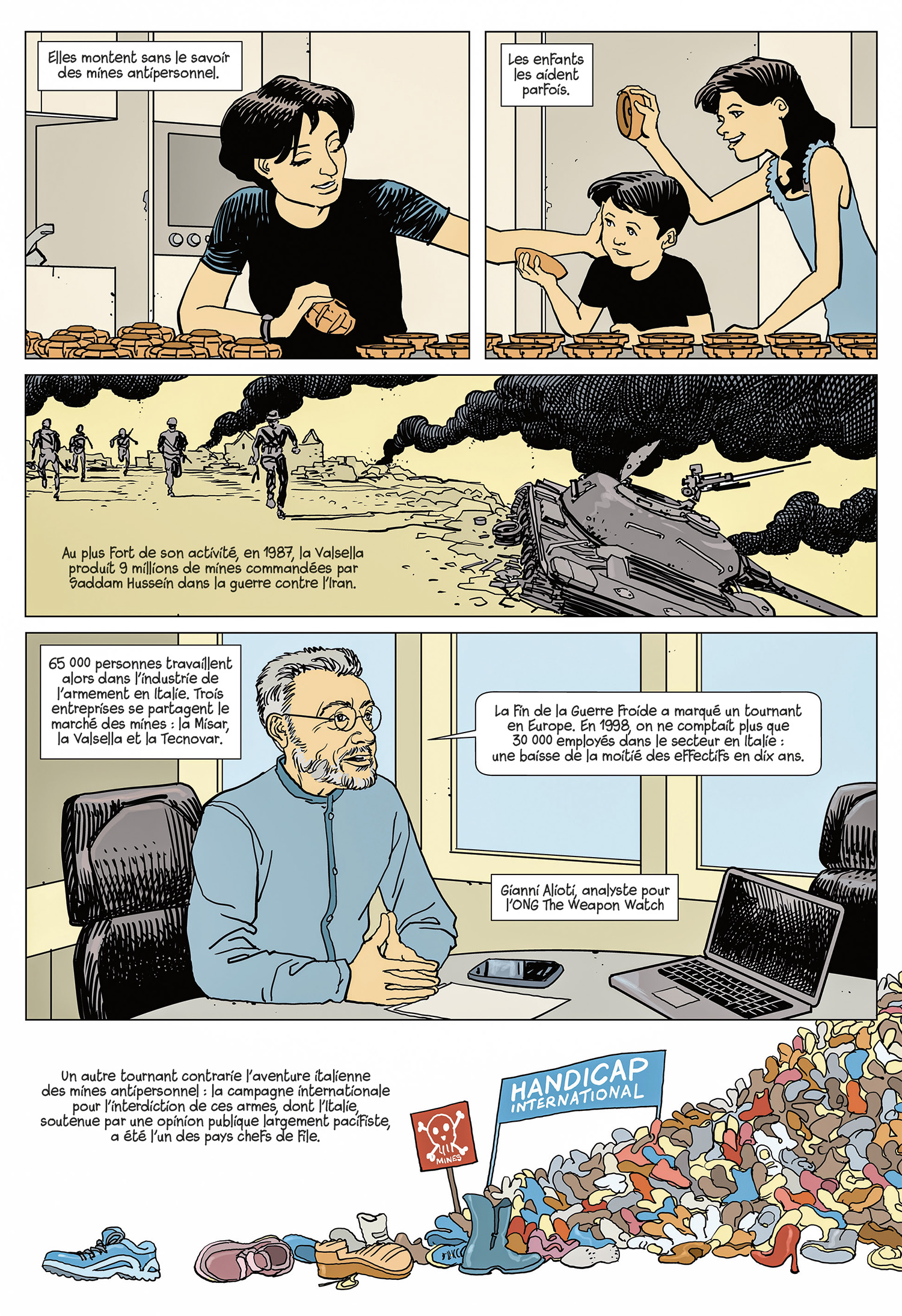 planche de la BD &ldquo;D&eacute;minage personnel&rdquo;