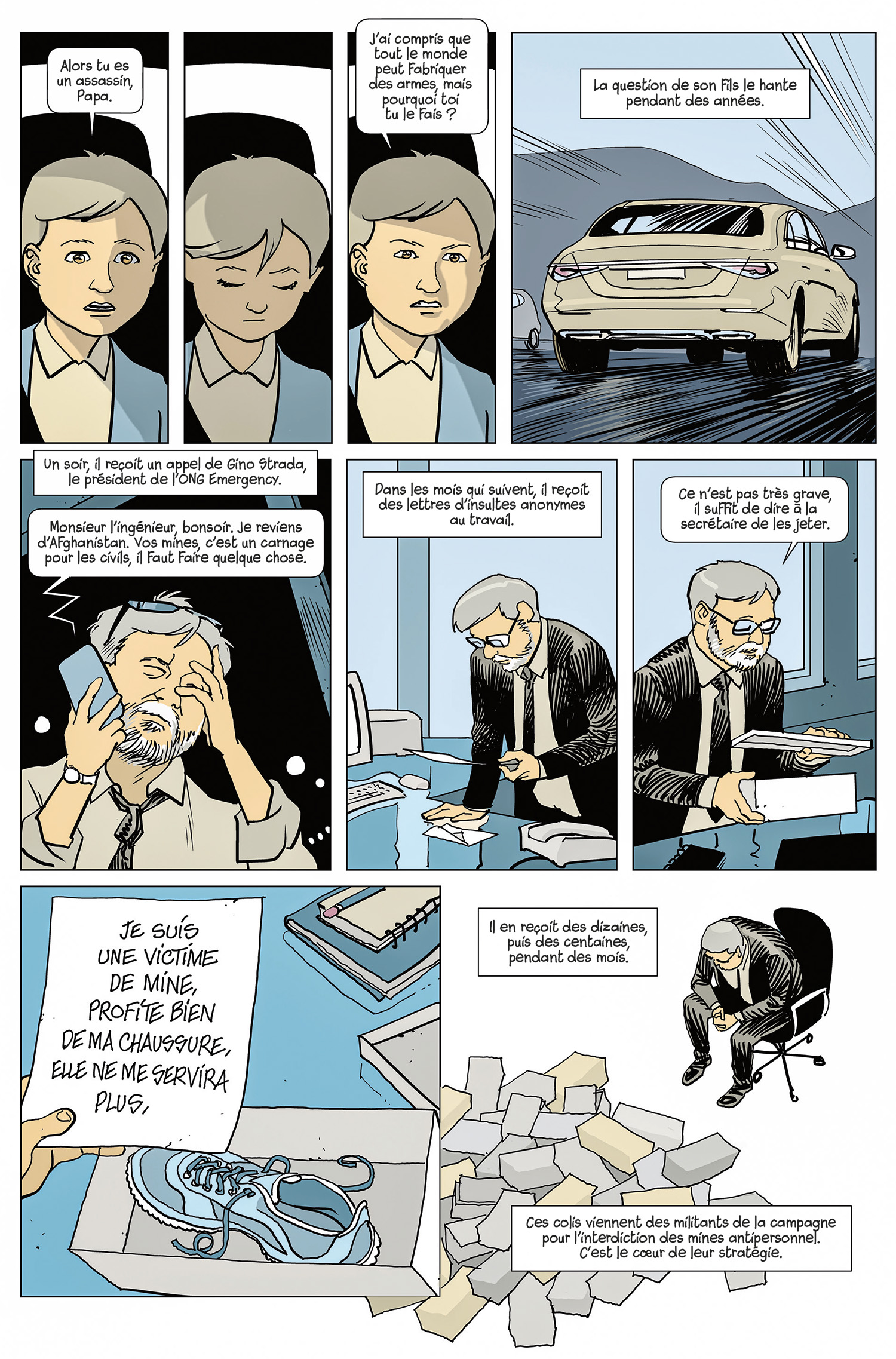 planche de la BD &ldquo;D&eacute;minage personnel&rdquo;