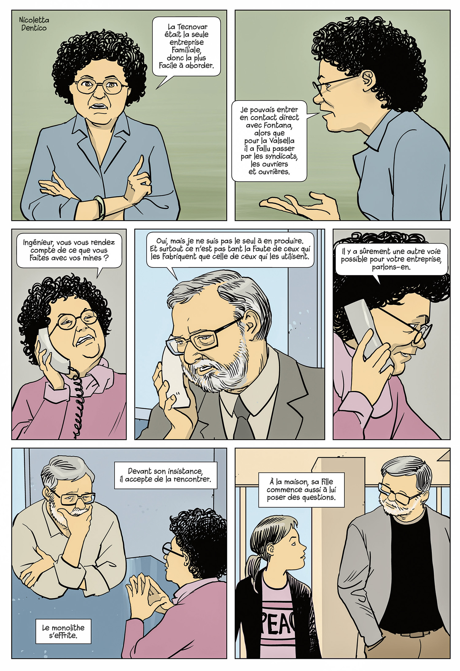 planche de la BD &ldquo;D&eacute;minage personnel&rdquo;
