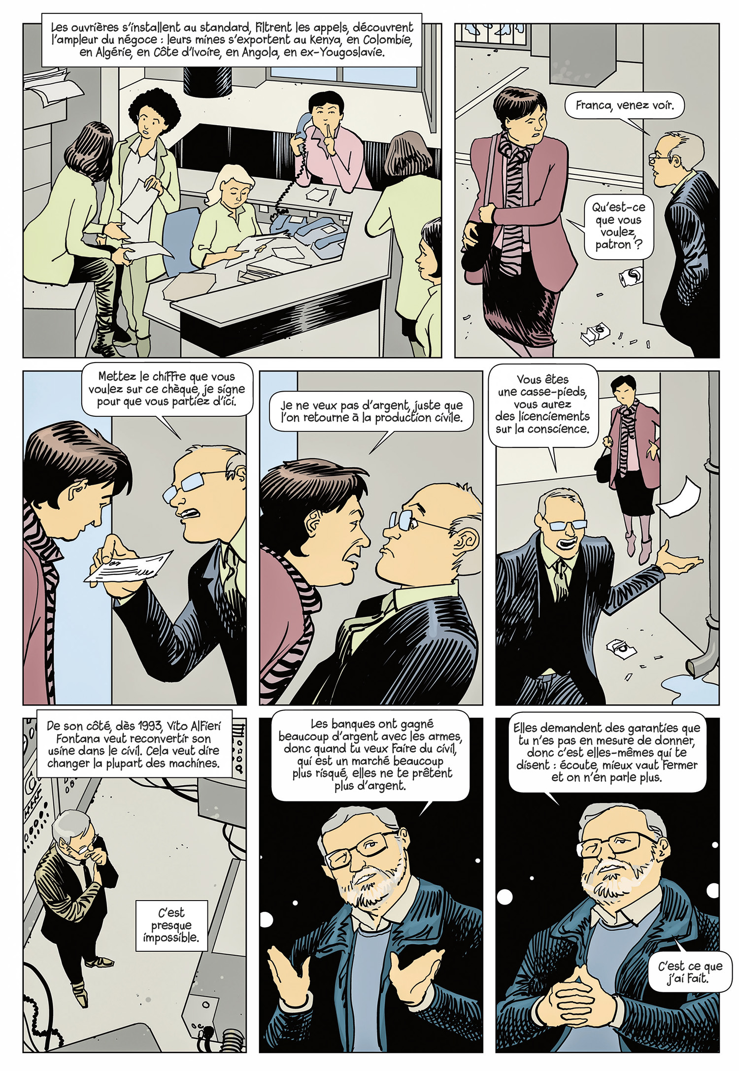 planche de la BD &ldquo;D&eacute;minage personnel&rdquo;