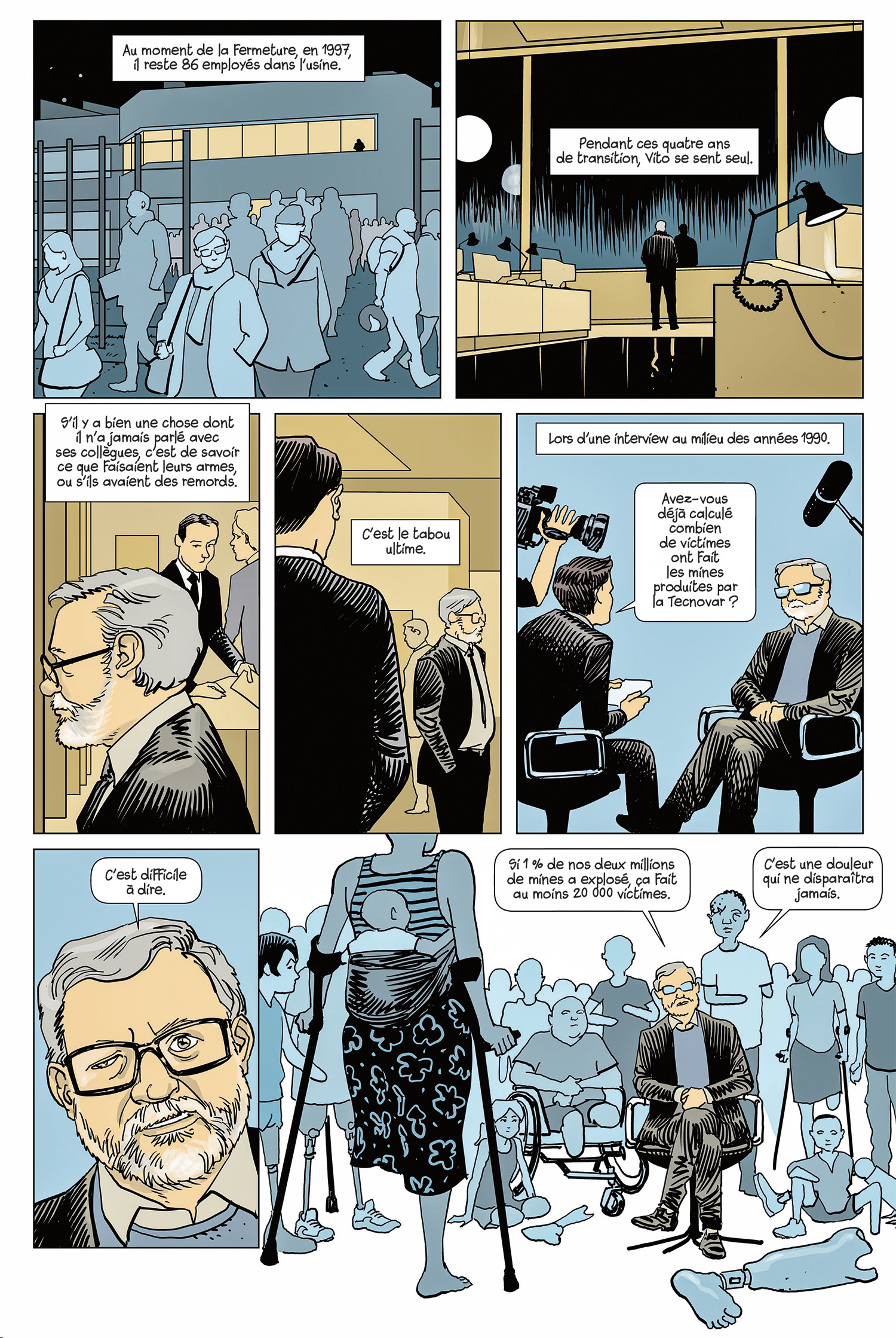 planche de la BD &ldquo;D&eacute;minage personnel&rdquo;