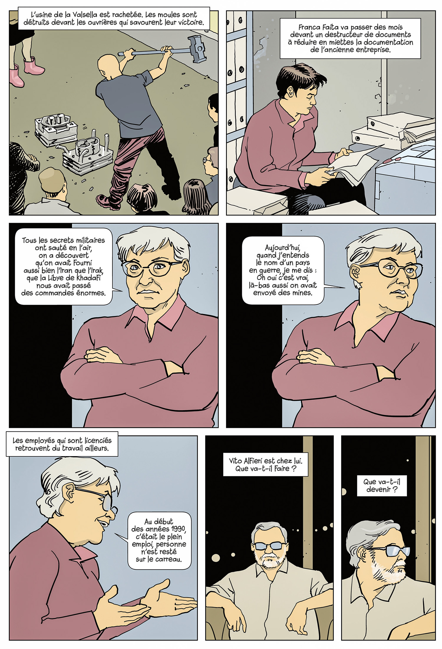 planche de la BD &ldquo;D&eacute;minage personnel&rdquo;