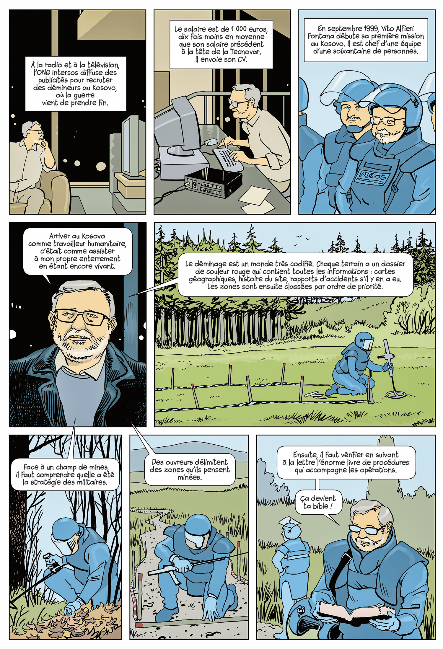 planche de la BD &ldquo;D&eacute;minage personnel&rdquo;