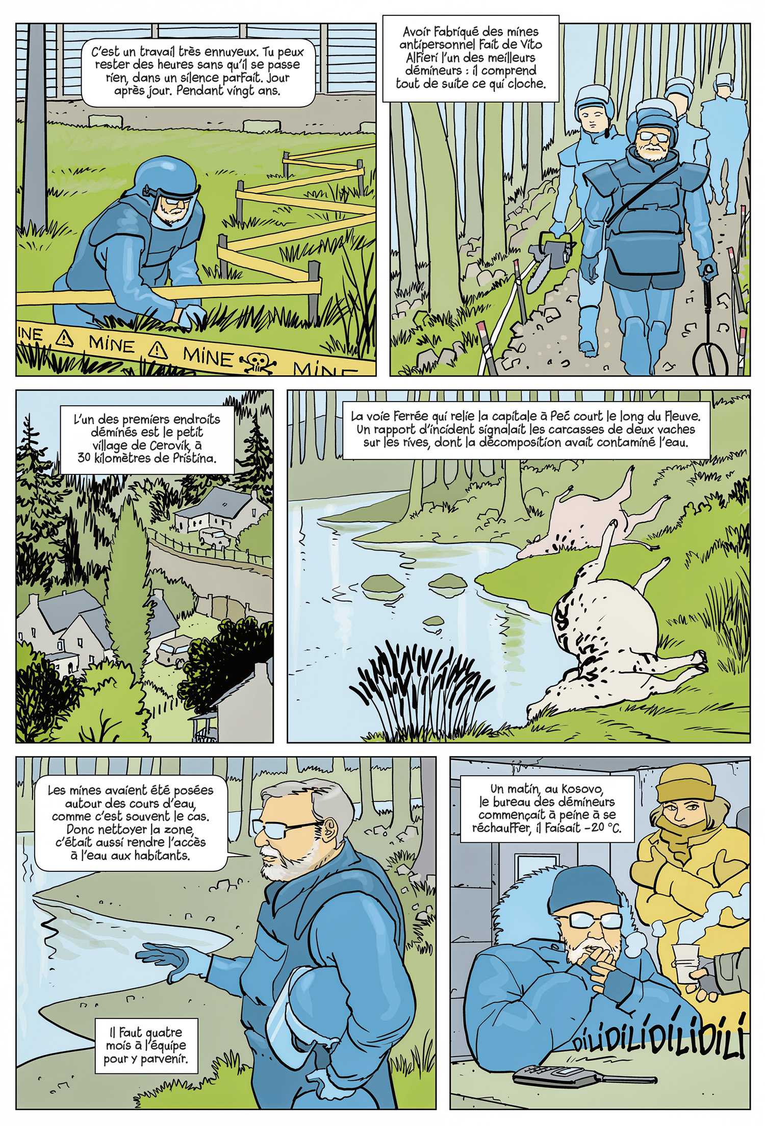 planche de la BD &ldquo;D&eacute;minage personnel&rdquo;