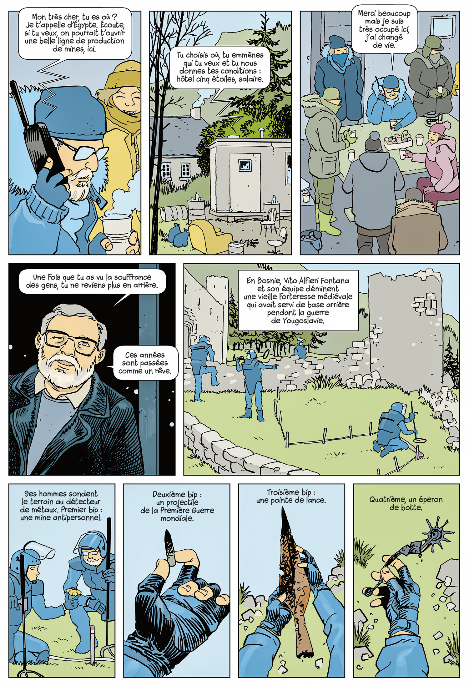 planche de la BD &ldquo;D&eacute;minage personnel&rdquo;
