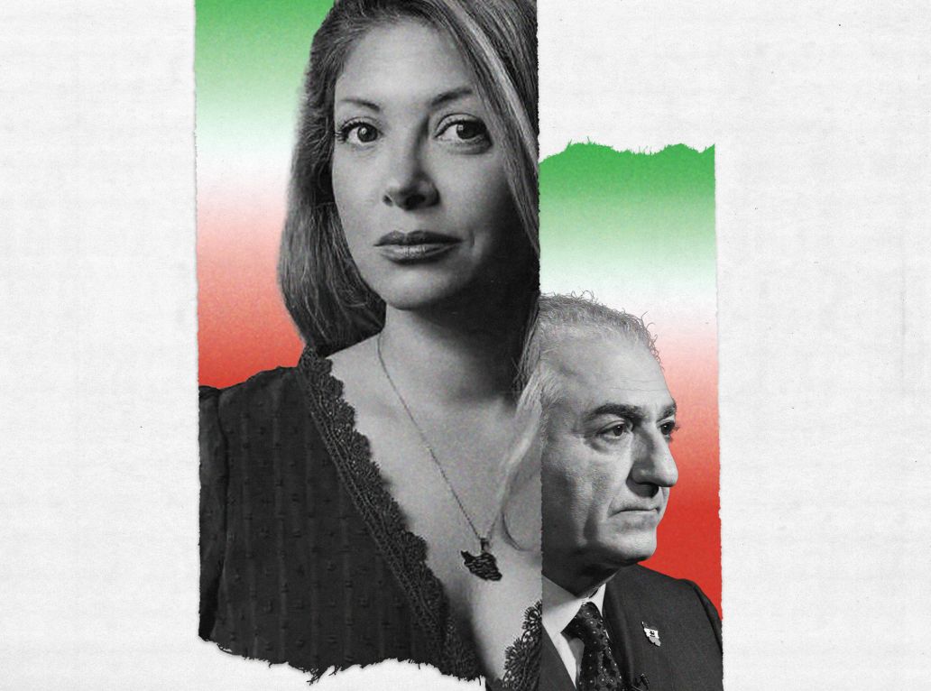 Mona Jafarian et Reza Pahlavi