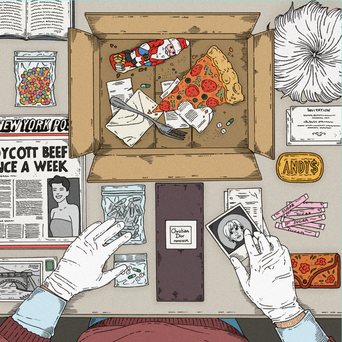 Ouverture d’une capsule temporelle d'Andy Warhol