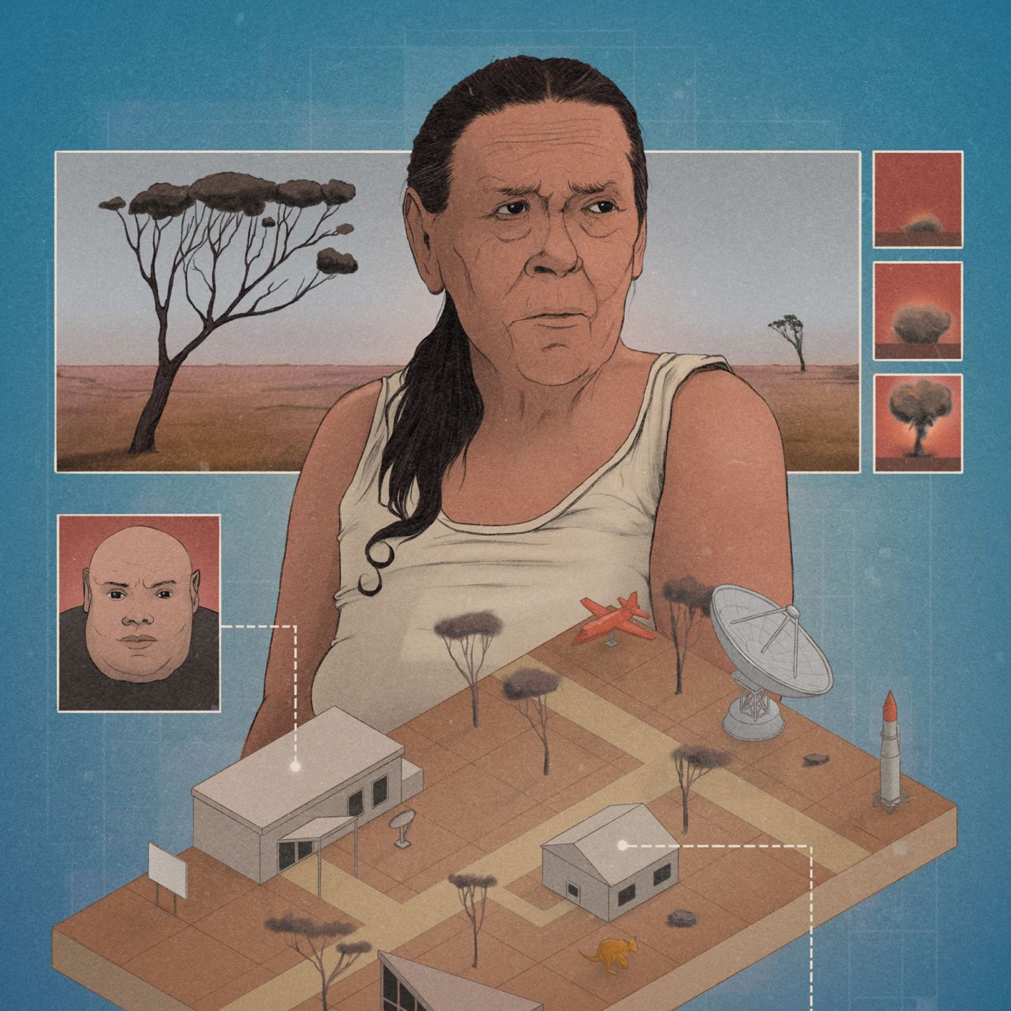 la ville fantôme de Woomera dans l’outback australien