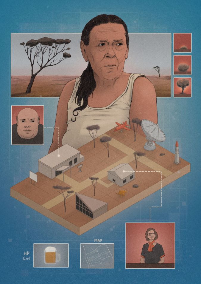 la ville fantôme de Woomera dans l’outback australien