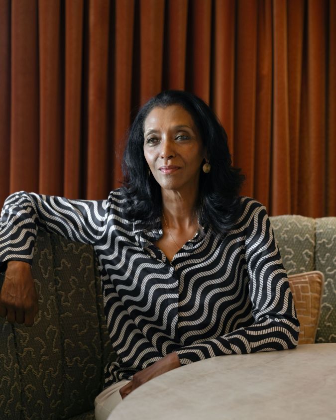 portrait de Zeinab Badawi