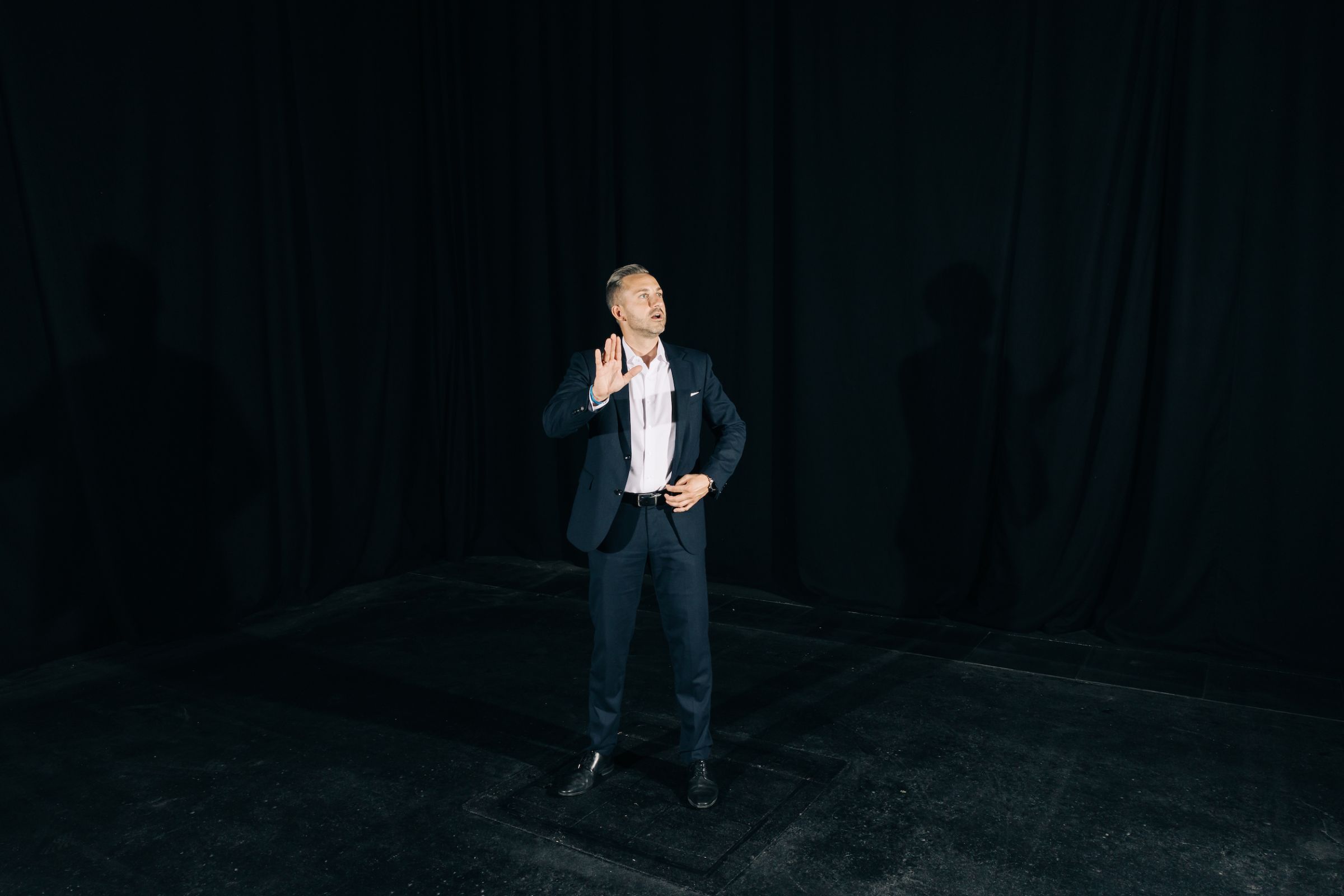 le leader de l'AfD Ulrich Siegmund