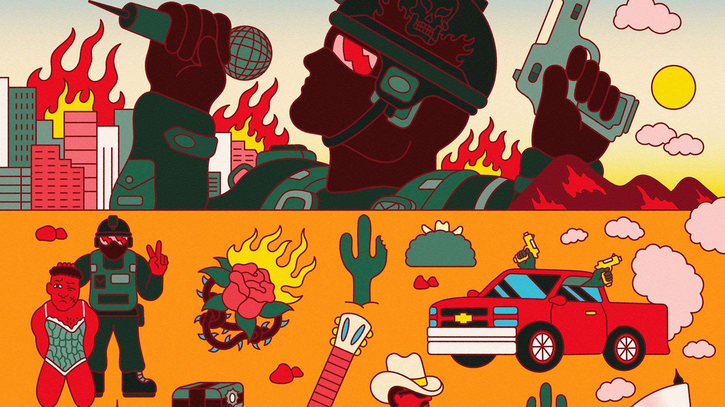 Contre les cartels mexicains, l’ultraviolence policière du rap bélico